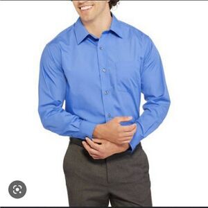 Take 50% OFF- George Men’s Long-sleeved Button-Down Shirt, Size-L